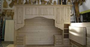 Armadio legno a ponte classico 2